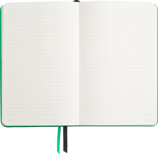 Everyday Lined Notebook Green