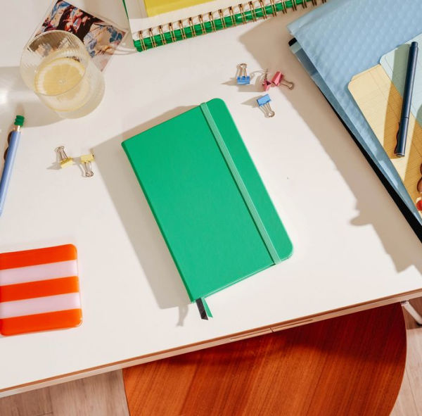 Everyday Lined Notebook Green