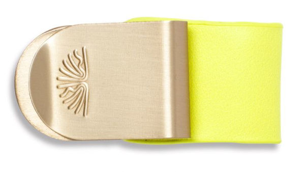 Papier Neon Wave Bookmark and Pen Clip Set