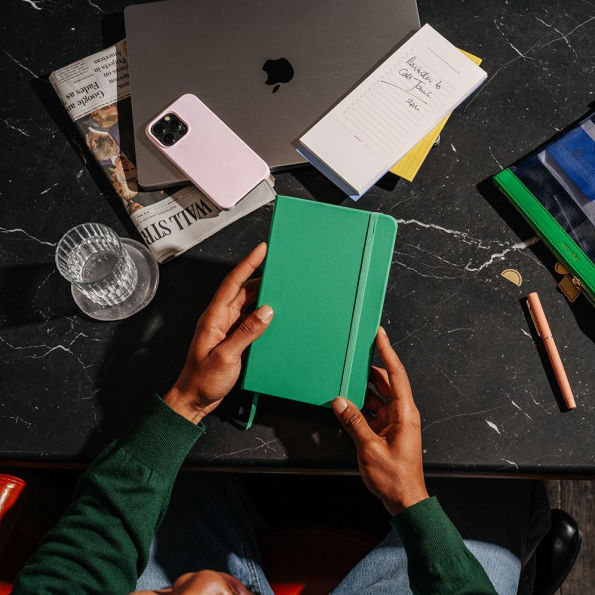 Everyday Lined Notebook Green