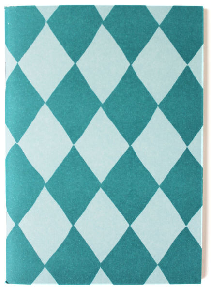 Heather Evelyn Blue Diamond Pocket Notebook