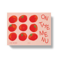 Title: Tomato On Menu Weekly Meal Planner Red