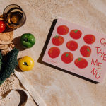 Alternative view 5 of Tomato On Menu Weekly Meal Planner Red