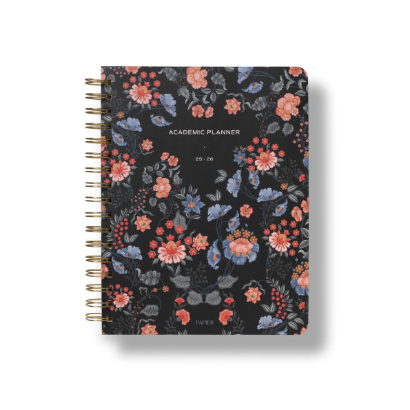 2025-2026 Midnight Garden Academic Year Diary Planner