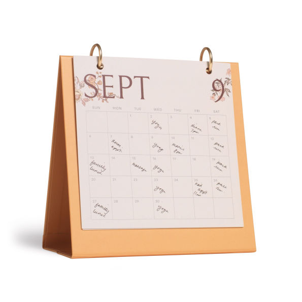 2026 Wild Blooms Desk Calendar