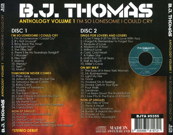 Anthology, Vol. 1 (I'm So Lones)