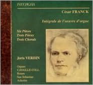 Title: Franck: Int¿¿grale de l'oeuvre d'orgue, Artist: Joris Verdin