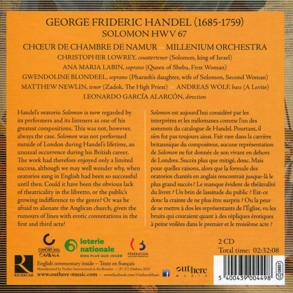 Handel: Solomon