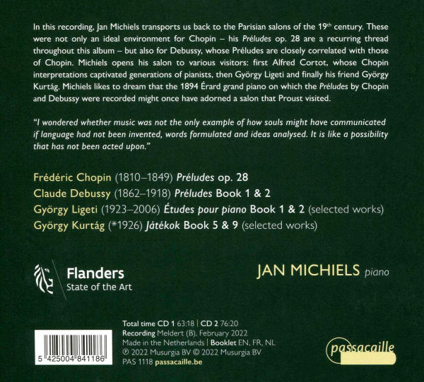 Préludes, Interludes, Postludes: Chopin, Ligeti, Debussy, Kurtág