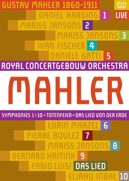 Royal Concertgebouw Orchestra: Mahler - Symphonies 1-10 + Das Lied von der Erde [11 Discs]