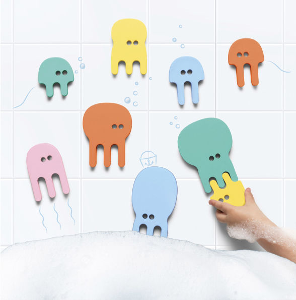 Quut Bath Puzzle Jellyfish