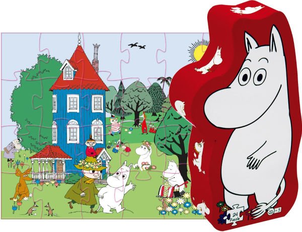 Moomin Shaped Deco 24 Piece Puzzle