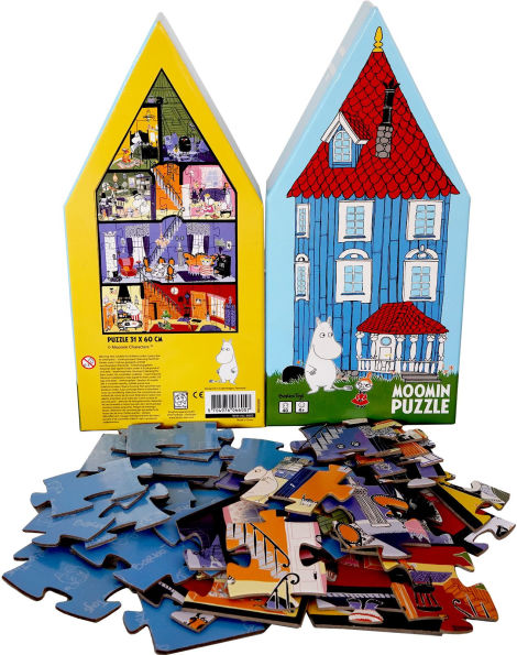 The Moomins Deco 40 Piece Puzzle House