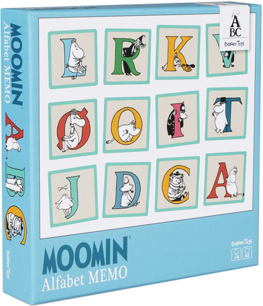 Moomin Alphabet Memo