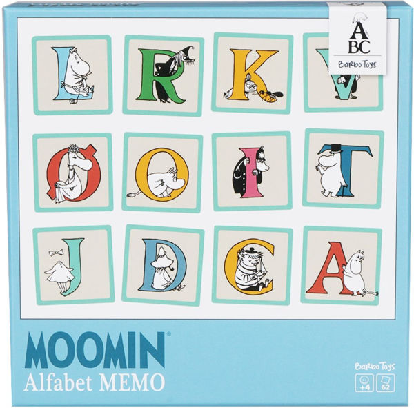 Moomin Alphabet Memo