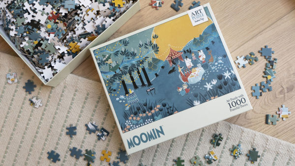 Moomin Blue Forest Art 1000 Piece Puzzle