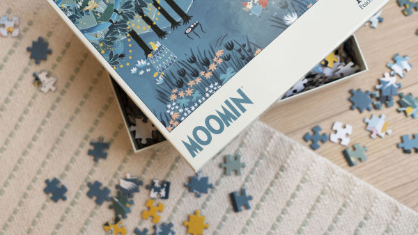 Moomin Blue Forest Art 1000 Piece Puzzle