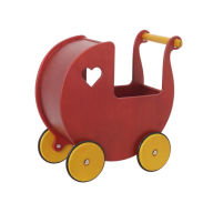 Title: Moover Dolls Pram Red