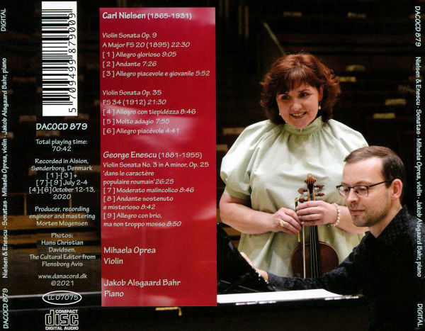 Carl Nielsen & George Enescu: Sonatas