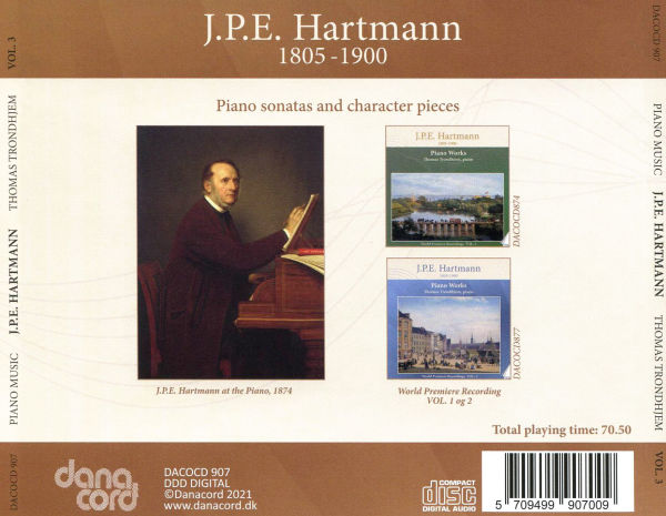 J.P.E. Hartmann: Piano Works