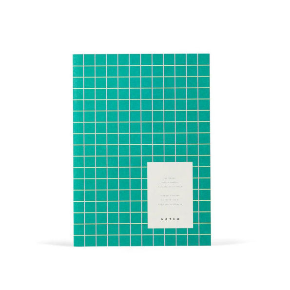 Green Grid Vita Medium Notebook
