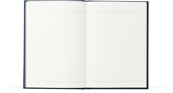 EVEN hard cover notebook, Dusty Blue