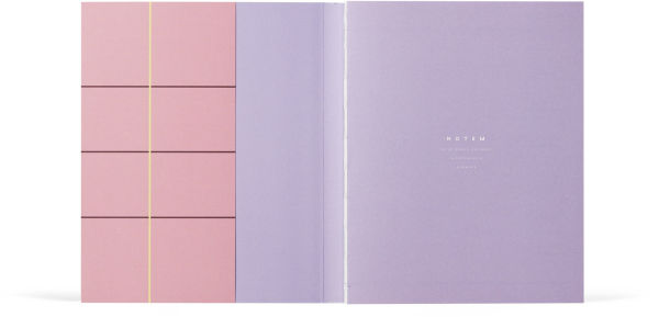 UMA Flat Lay Weekly Undated Planner in Rose Check