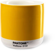 Title: Yellow Pantone Latte Cup