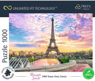 Title: Romantic Sunset: Eiffel Tower, Paris, France 1000 Piece Prime Puzzle