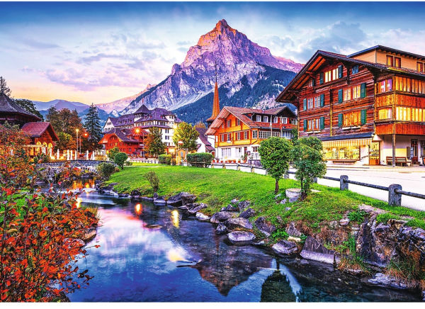Alpine Village, Switzerland 1000 Piece Puzzle