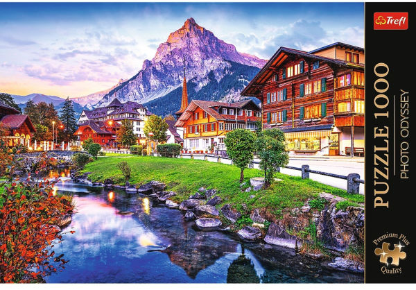 Alpine Village, Switzerland 1000 Piece Puzzle