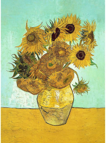 Sunflowers - Vincent Van Gogh - Wooden Puzzle