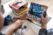 Alternative view 7 of The Great Wave off Kanagawa - Hokusai Katsushika Wooden Puzzle