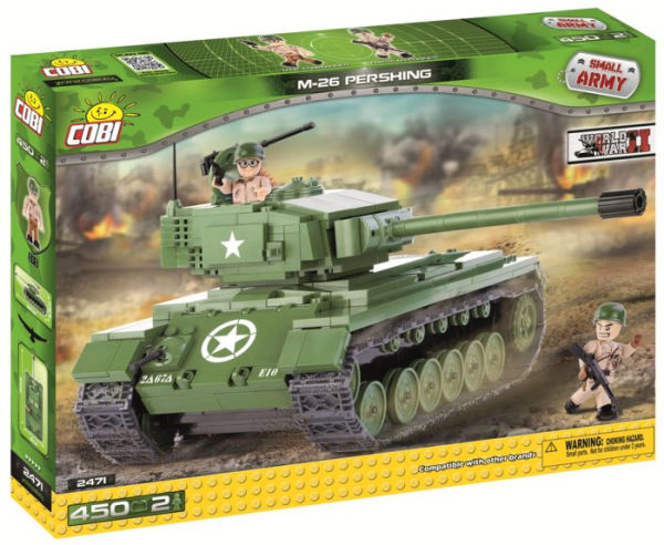 COBI Small Army M26 Pershing Tank Construction Blocks Building Kit