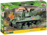 Title: COBI Small Army World War II M5A1 Stuart VI American Tank 345 Piece Construction Blocks Building Kit