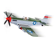 Alternative view 2 of COBI Small Army World War II North American P51 Mustang Plane 250 Piece Construction Blocks Building Kit