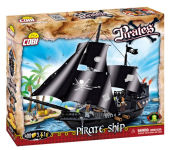 Alternative view 1 of COBI Pirates Pirate Ship Building Kit 400 Piece Construction Blocks Building Kit