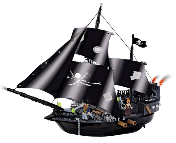 COBI Pirates Pirate Ship Building Kit 400 Piece Construction Blocks Building Kit