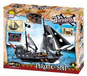 Alternative view 3 of COBI Pirates Pirate Ship Building Kit 400 Piece Construction Blocks Building Kit