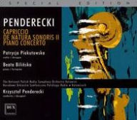 Title: Penderecki: Capriccio; De Natura Sonoris II; Piano Concerto [Special Edition], Artist: 