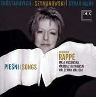 Shostakovich, Szymanowski, Stravinsky: Songs