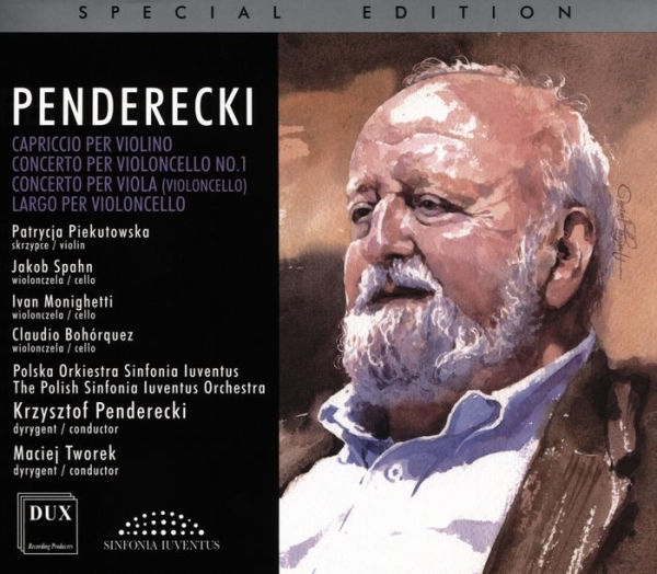 Penderecki: Capriccio per violino; Concerto per violoncello No. 1; Concerto per viola (violoncello); Largo per violoncello