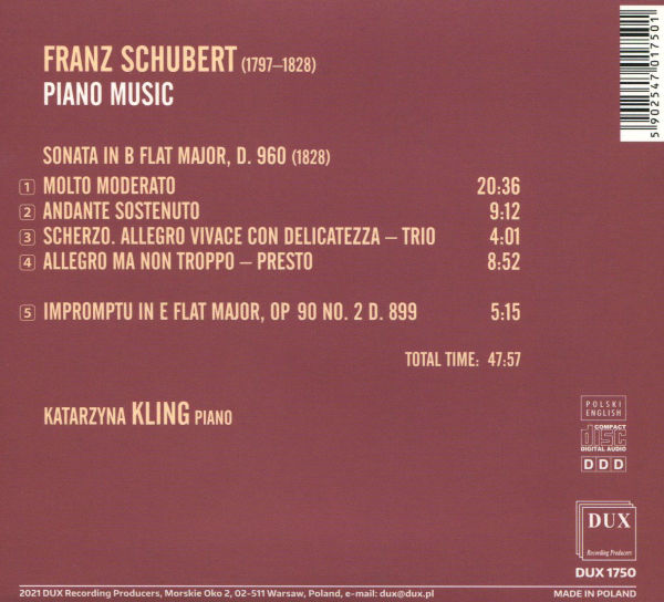 Schubert: Piano Music