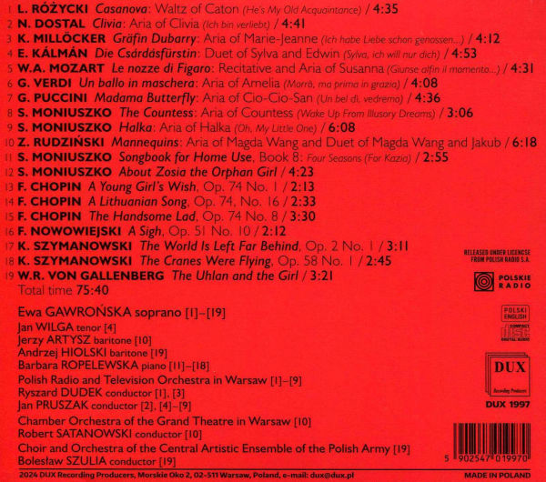 Famous Opera Arias and Songs