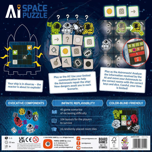 AI Space Puzzle by Katarzyna Cioch, Sylwia Smolinska, Wojciech Wisniewski, Mateusz Wolski