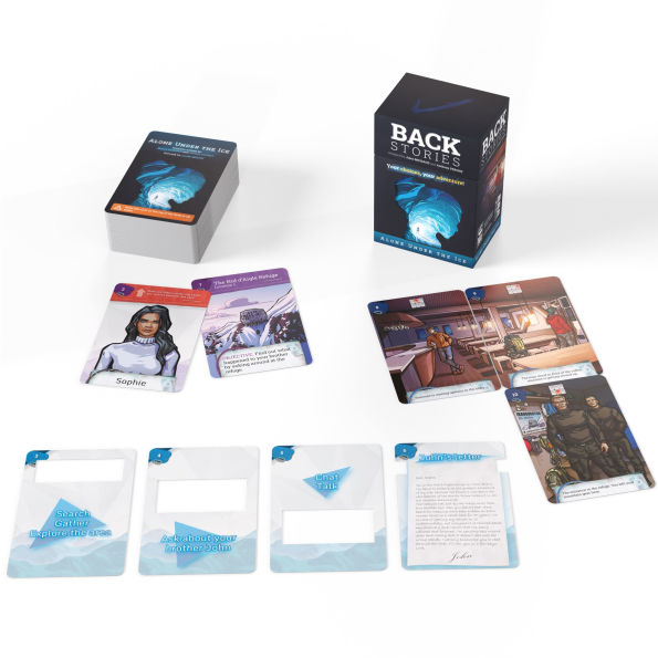 Backstories: Alone Under the Ice by Jules Messaud, Anthony Perone