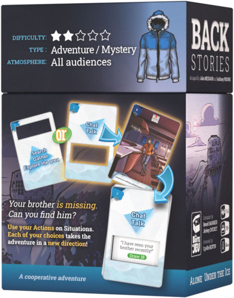 Backstories: Alone Under the Ice by Jules Messaud, Anthony Perone