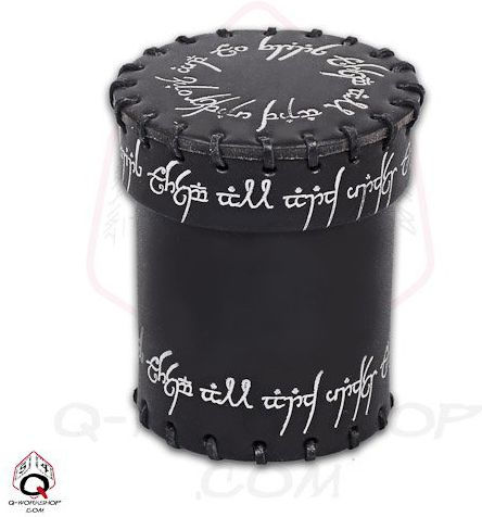 Black Elven Leather Cup