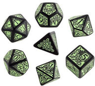 Title: Call of Cthulhu 7th Ed Black Green Dice