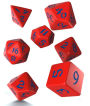 Alternative view 2 of Classic Runic Red & blue Dice Set